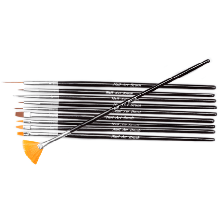 Pinceles sint&eacute;ticos 10 uds.