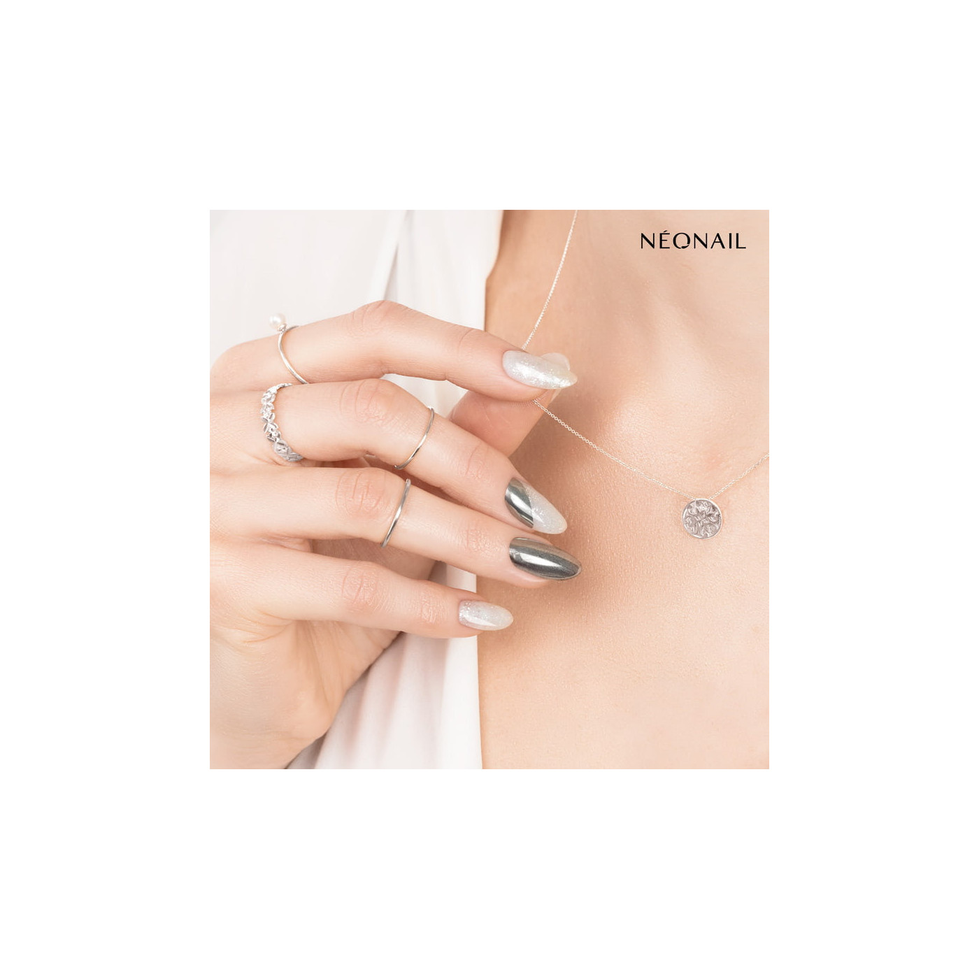 Polvo Chrome Effect  &ndash;  Silver