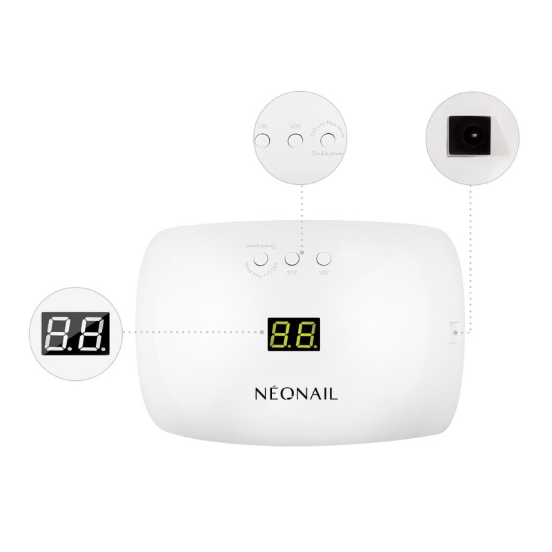 L&aacute;mpara LED 22W/48W con visualizador