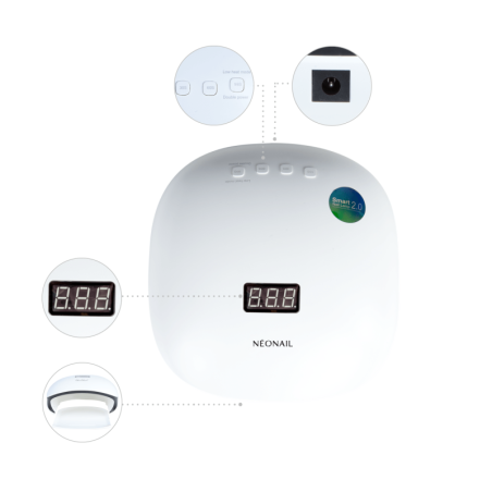 L&aacute;mpara LED 36W/48 con pantalla LCD | NEONAIL