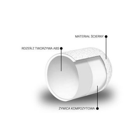 Capuch&oacute;n redondeado ABS Blanco 13mm 220