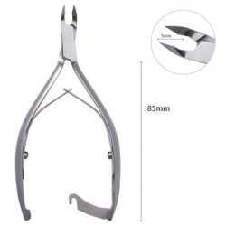 Cortacut&iacute;culas de 5 mm con cierre