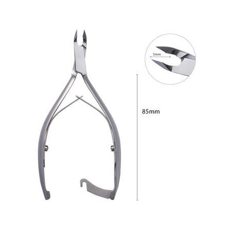 Cortacut&iacute;culas de 5 mm con cierre