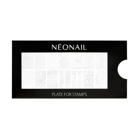 Stempelschablone f&uuml;r Nageldesign 11 mit Tiermustern im Safari Look kaufen