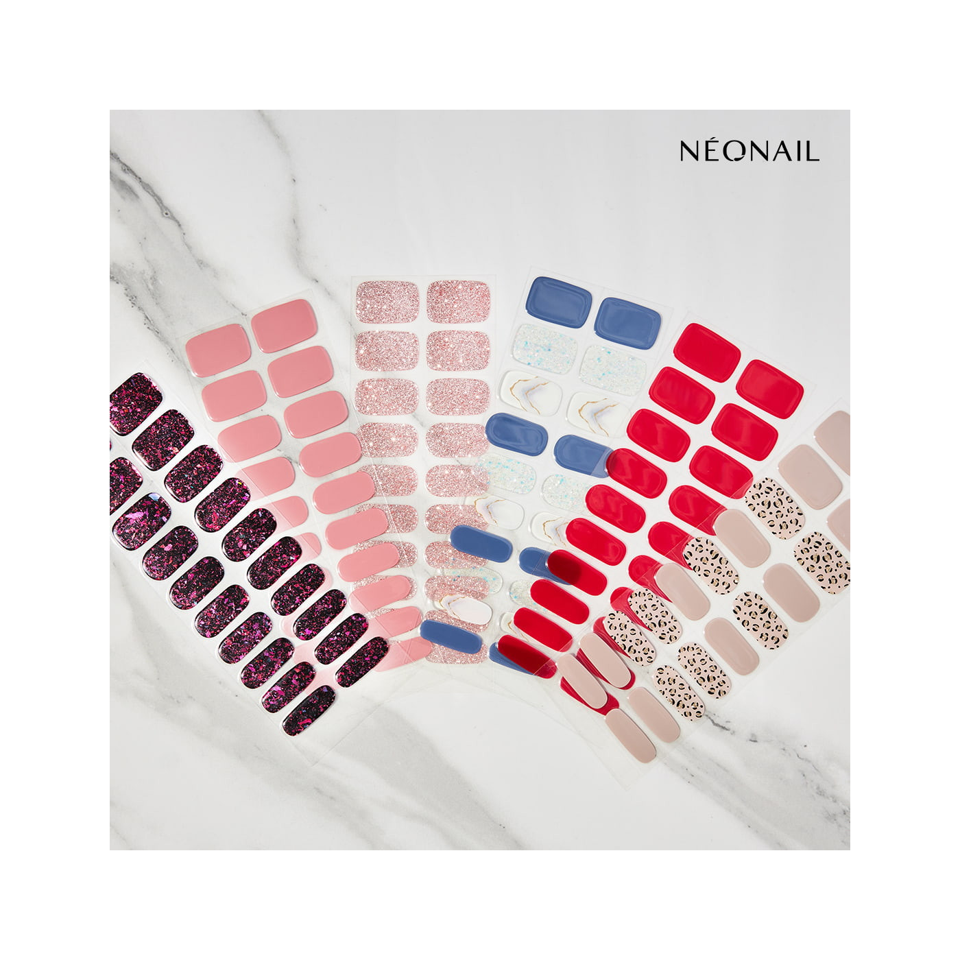 Gel Stickers Easy On M08