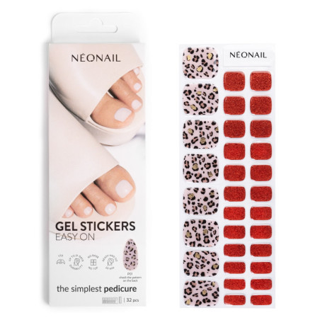 Gel Stickers Easy On P01 - Pedicura