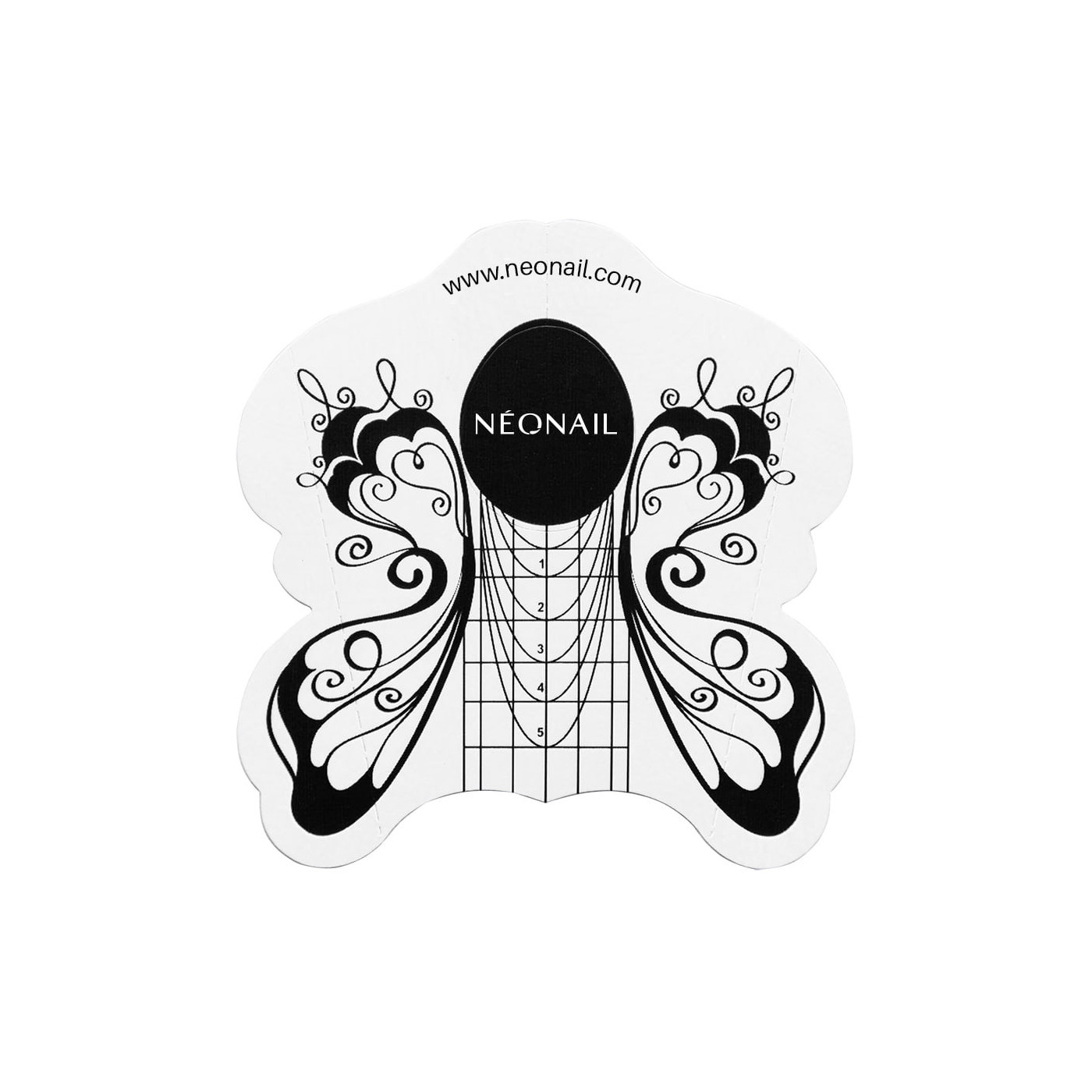 Moldes para alargar u&ntilde;as MARIPOSA 100 uds.