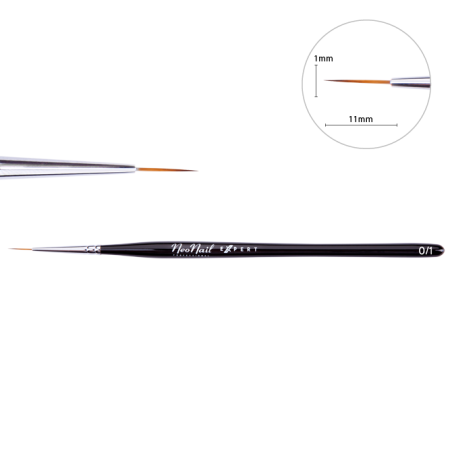 Pincel para decoraciones NEONAIL Expert - syntthetic 0/1