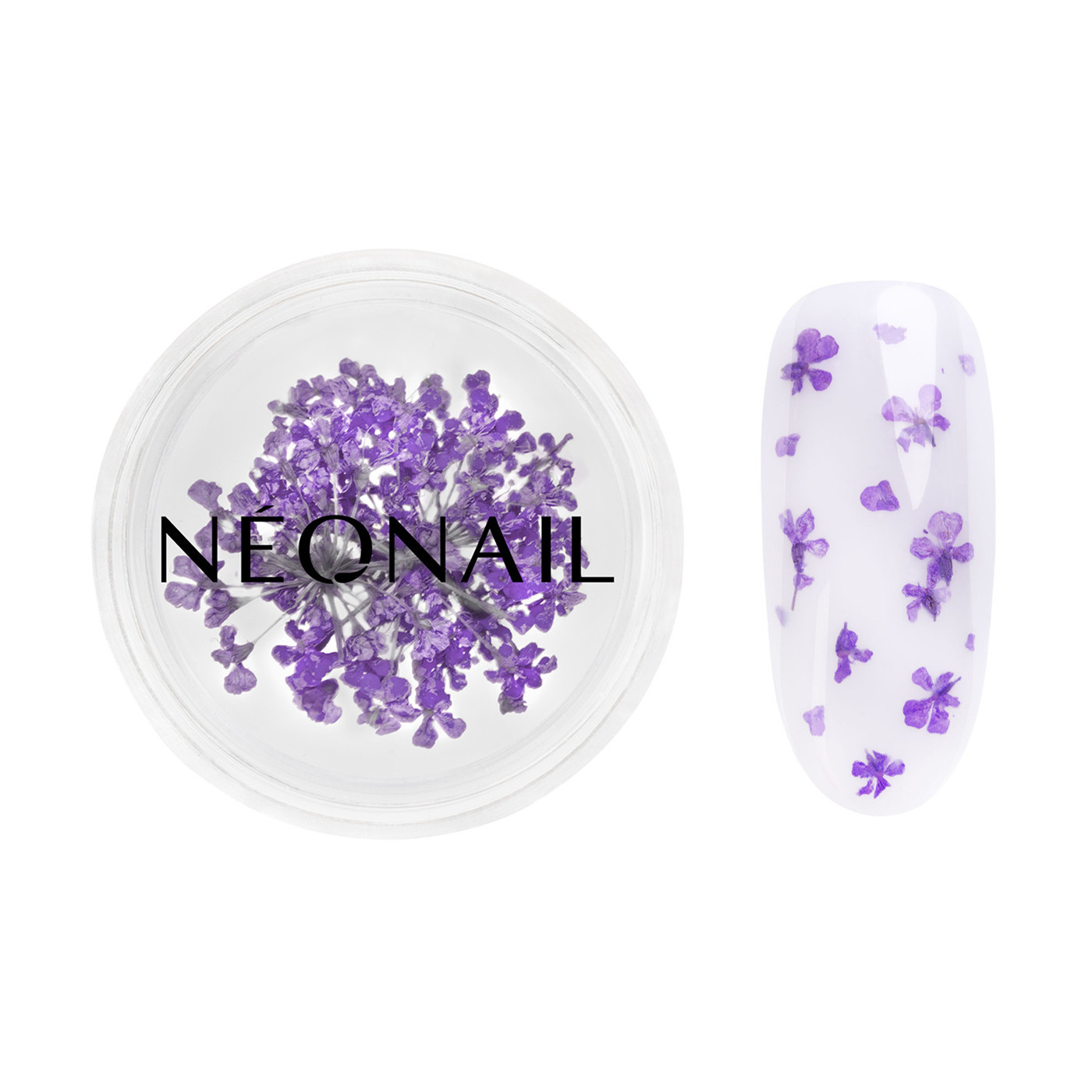 Adorno floral para u&ntilde;as 06 - Violet
