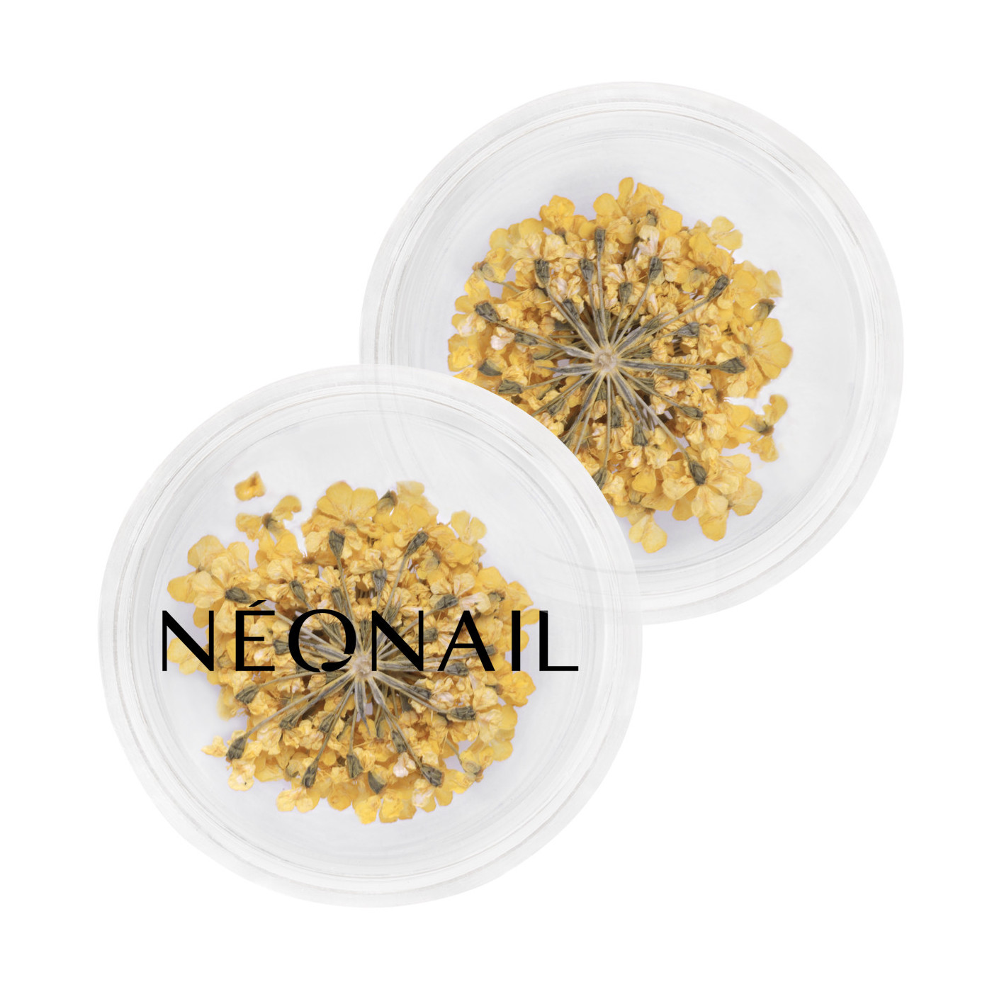 Adorno floral para u&ntilde;as 07 - Yellow