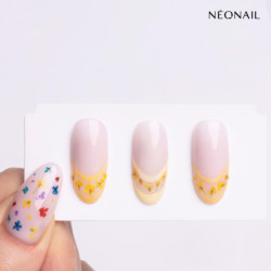 Adorno floral para u&ntilde;as 07 - Yellow