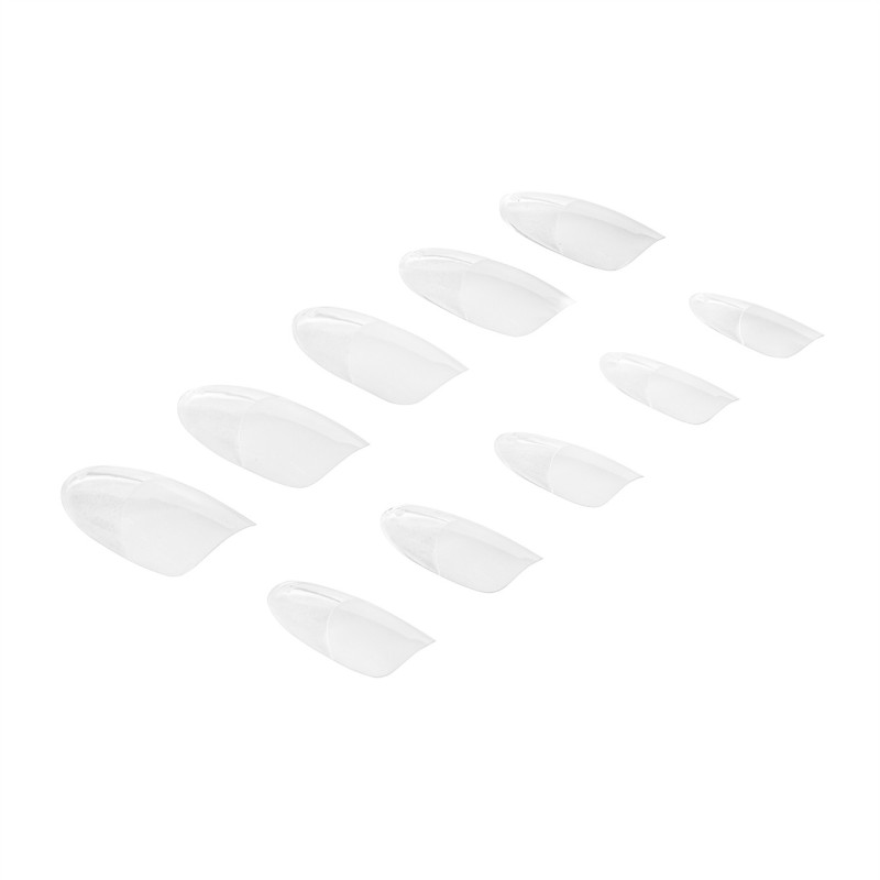 Tips Flexibles para alargar u&ntilde;as Invisible Flexi Tips 01 Clear Oval