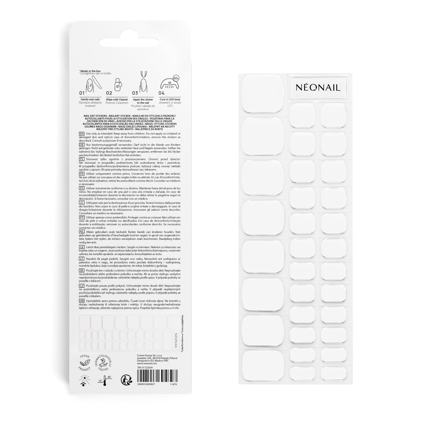 Gel Stickers Easy On P04