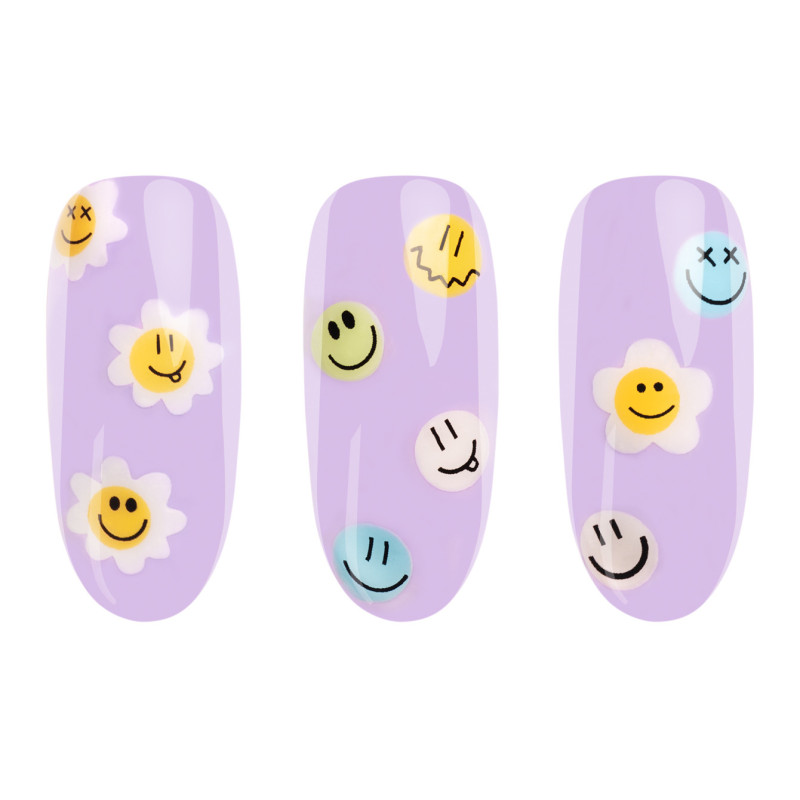Pegatinas de u&ntilde;as - Smileys
