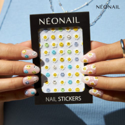 Pegatinas de u&ntilde;as - Smileys