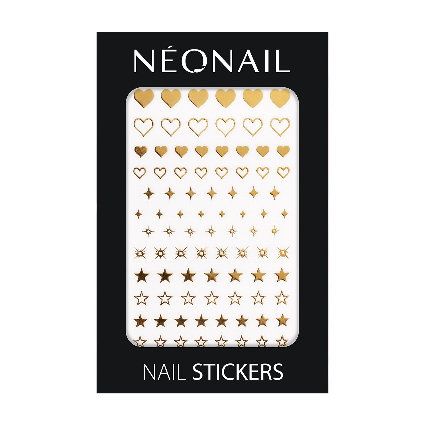 Golden Muse - Set 3 esmaltes semipermanentes & Stickers