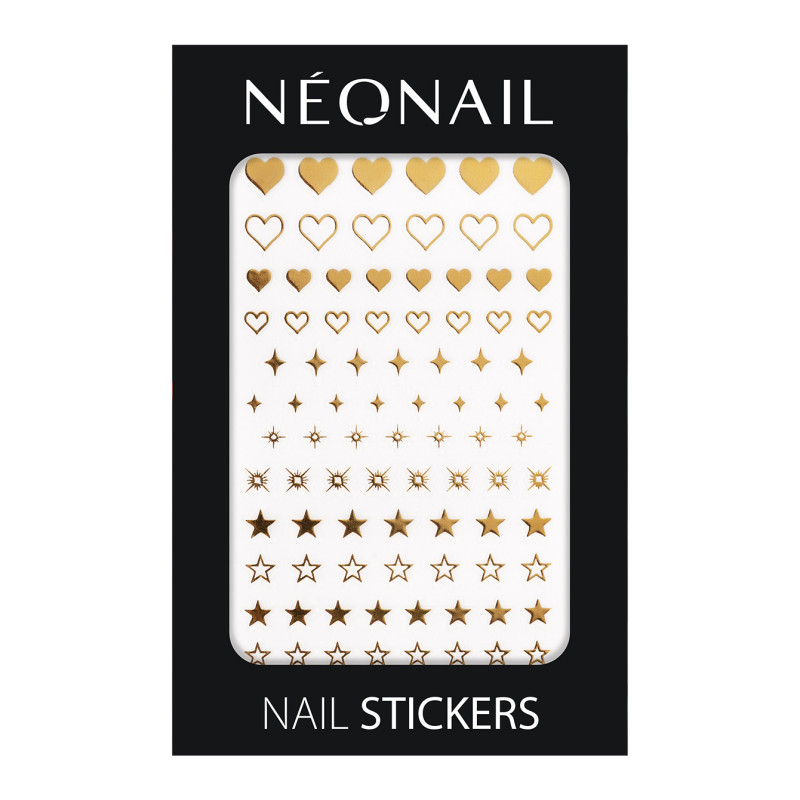 Golden Muse - Set 3 esmaltes semipermanentes & Stickers