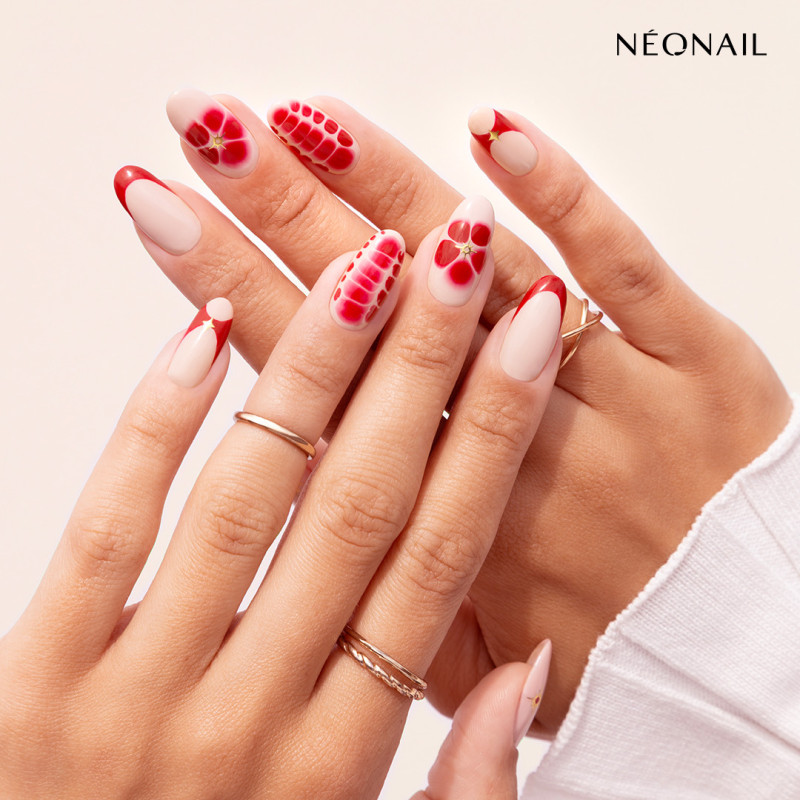 Golden Muse - Set 3 esmaltes semipermanentes & Stickers