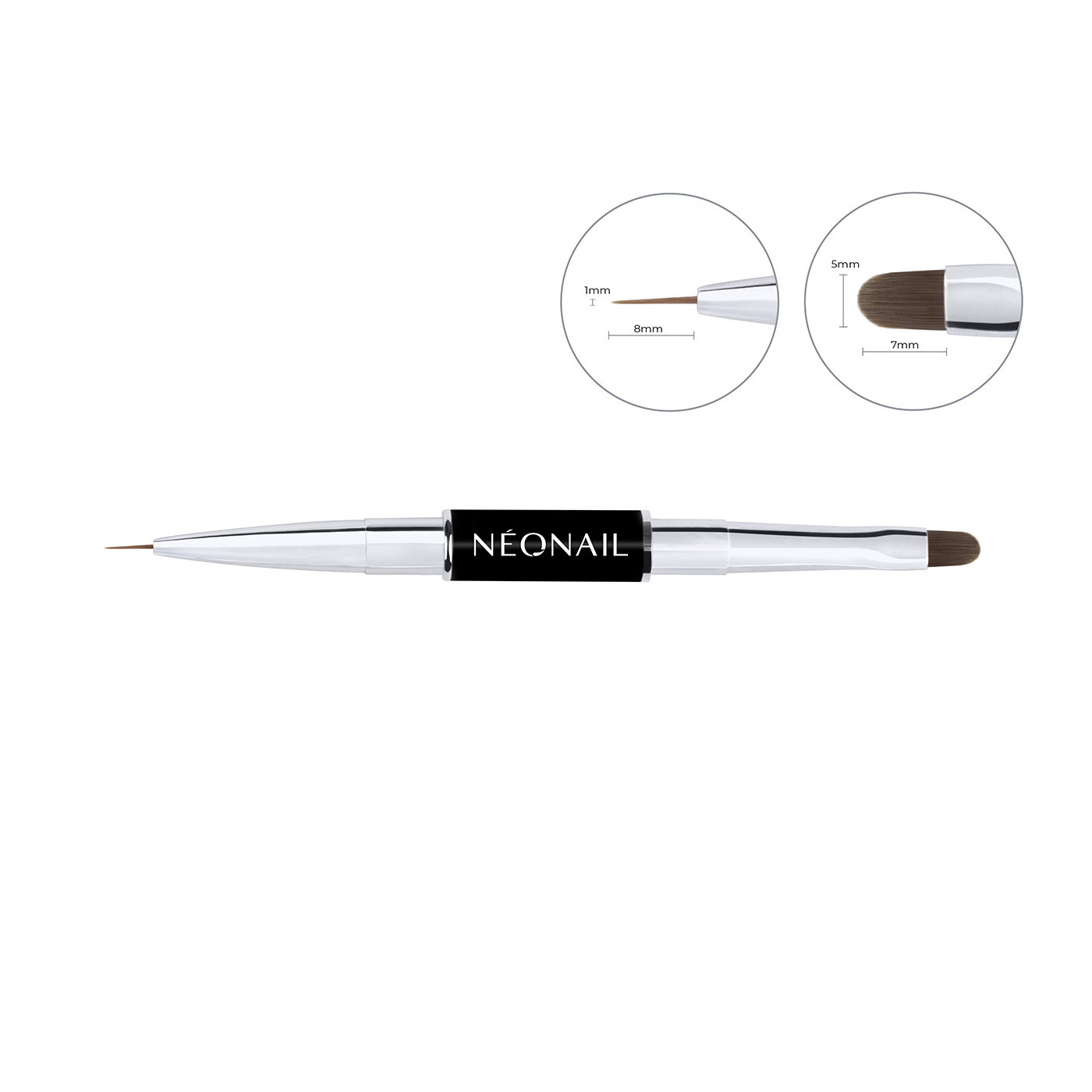 Pincel para u&ntilde;as - Duo Tip