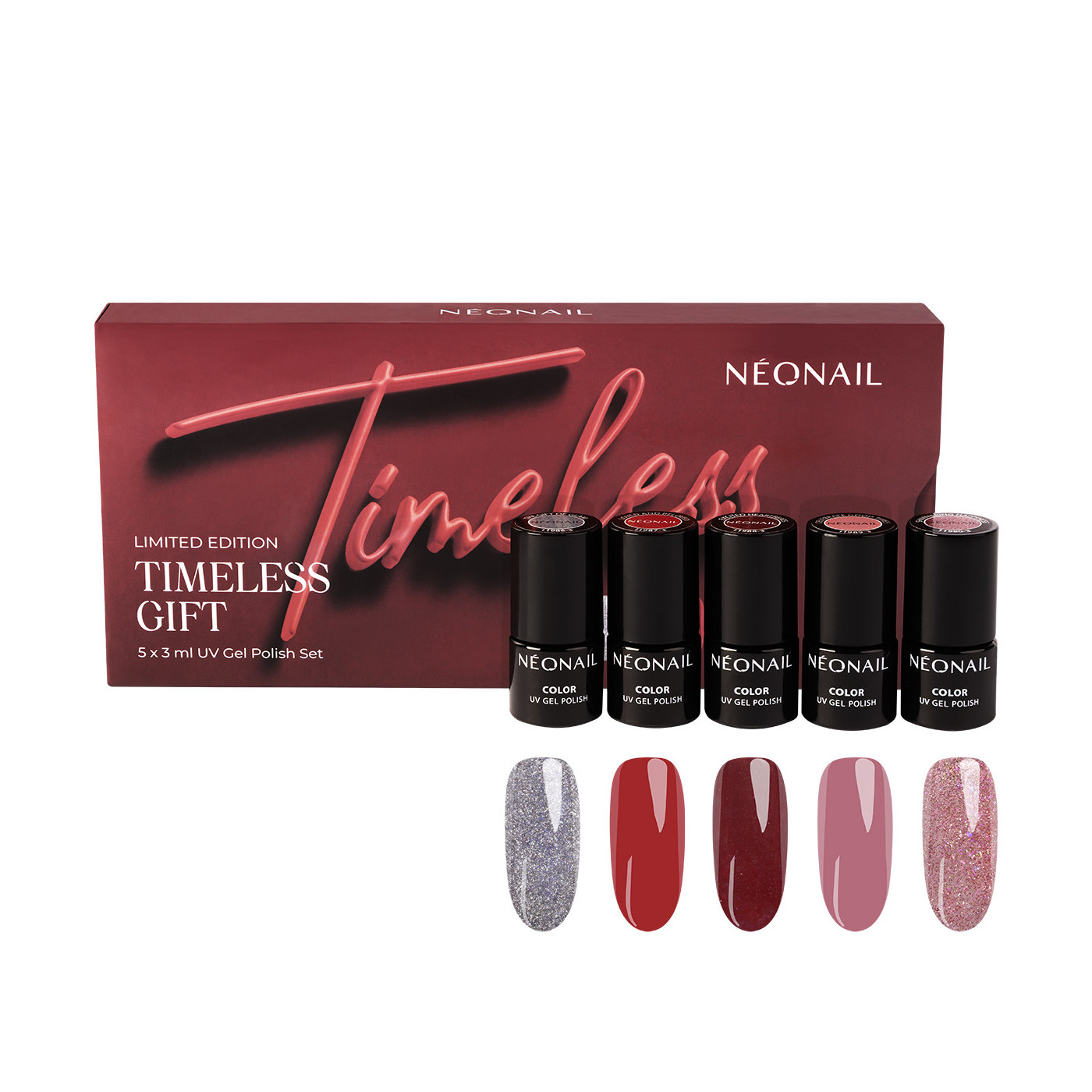 Timeless Gift - Set 5 esmaltes semipermanentes 3 ml
