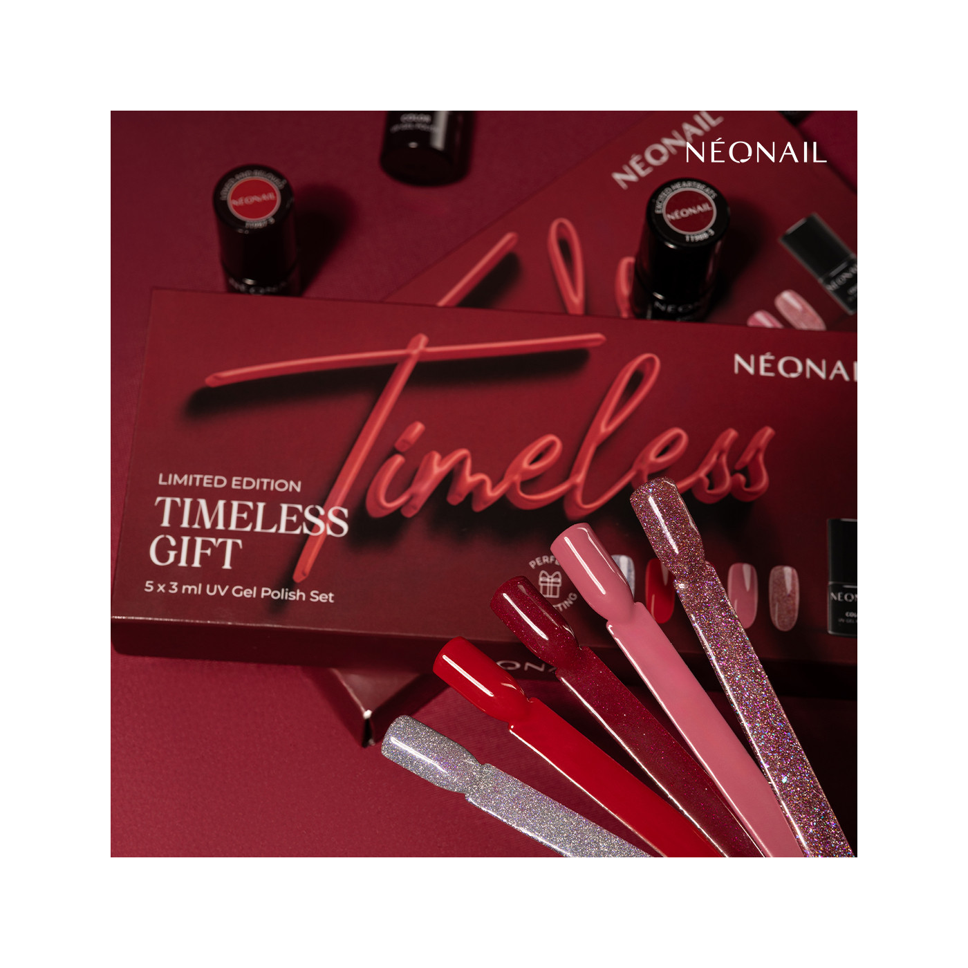 Timeless Gift - Set 5 esmaltes semipermanentes 3 ml