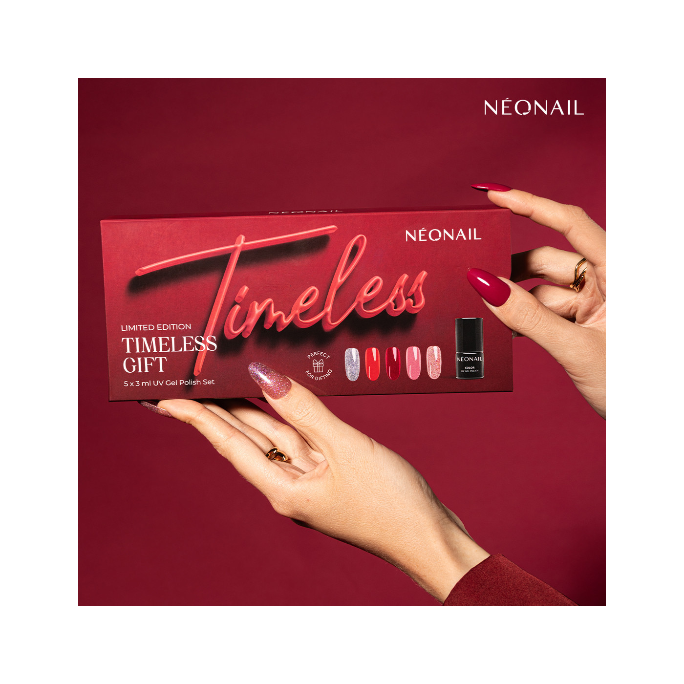 Timeless Gift - Set 5 esmaltes semipermanentes 3 ml