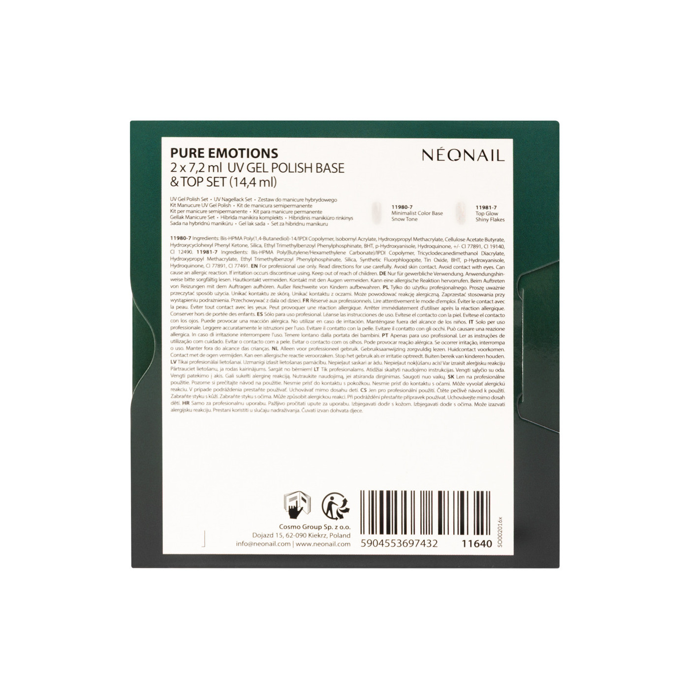 Pure Emotions - Set Base & Top 7,2 ml
