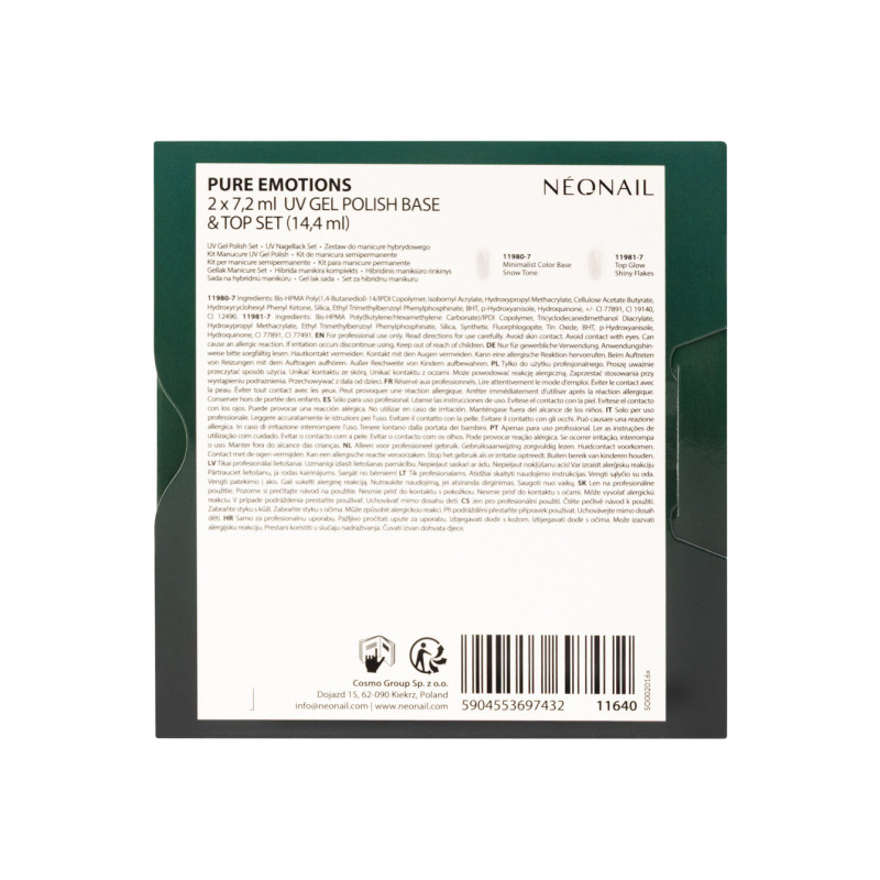 Pure Emotions - Set Base & Top 7,2 ml