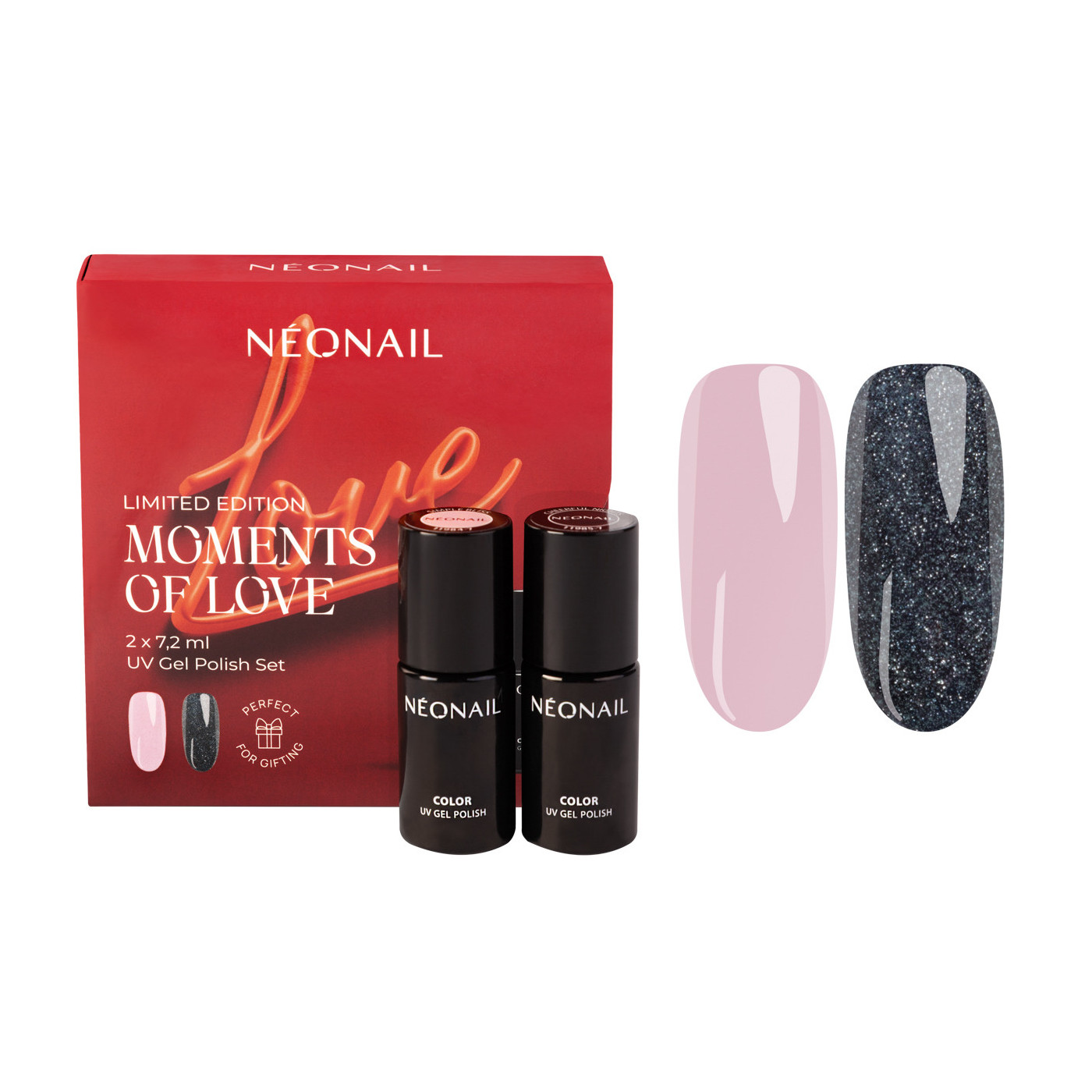Moments of Love - Set 2 esmaltes semipermanentes 7,2 ml