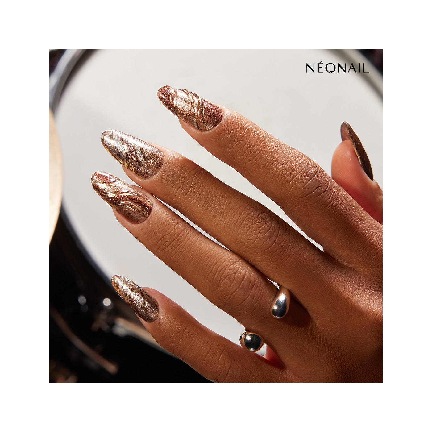 Esmalte Semipermanente 7,2 ml - Snowlit Gold