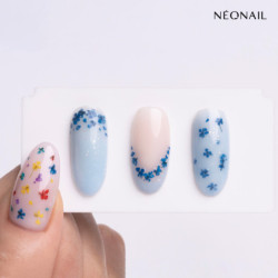 Adorno floral para u&ntilde;as 04 - Navy