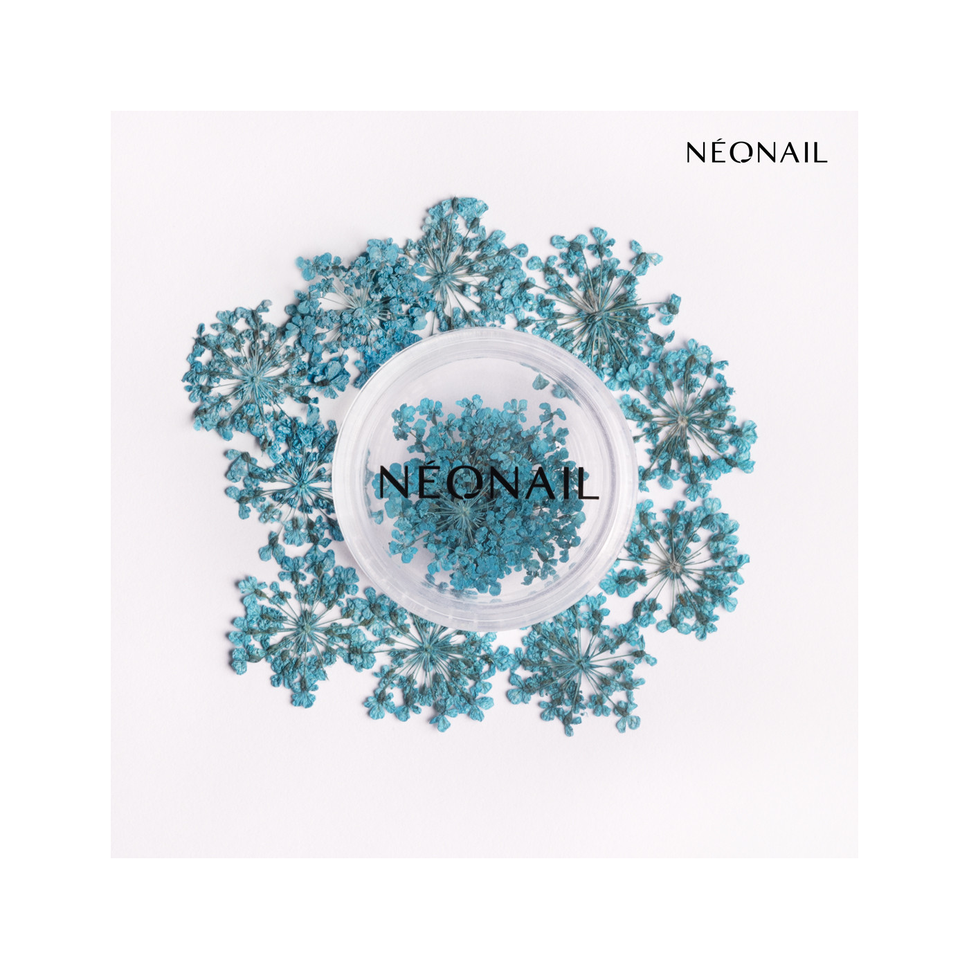 Adorno floral para u&ntilde;as 05 - Turquoise