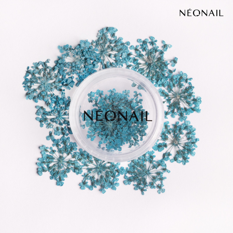 Adorno floral para u&ntilde;as 05 - Turquoise