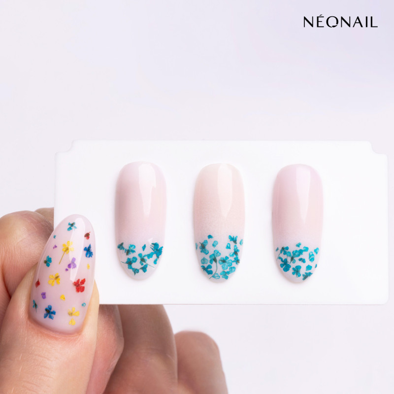 Adorno floral para u&ntilde;as 05 - Turquoise