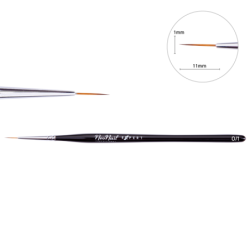 Pincel para decoraciones NEONAIL Expert - syntthetic 0/1