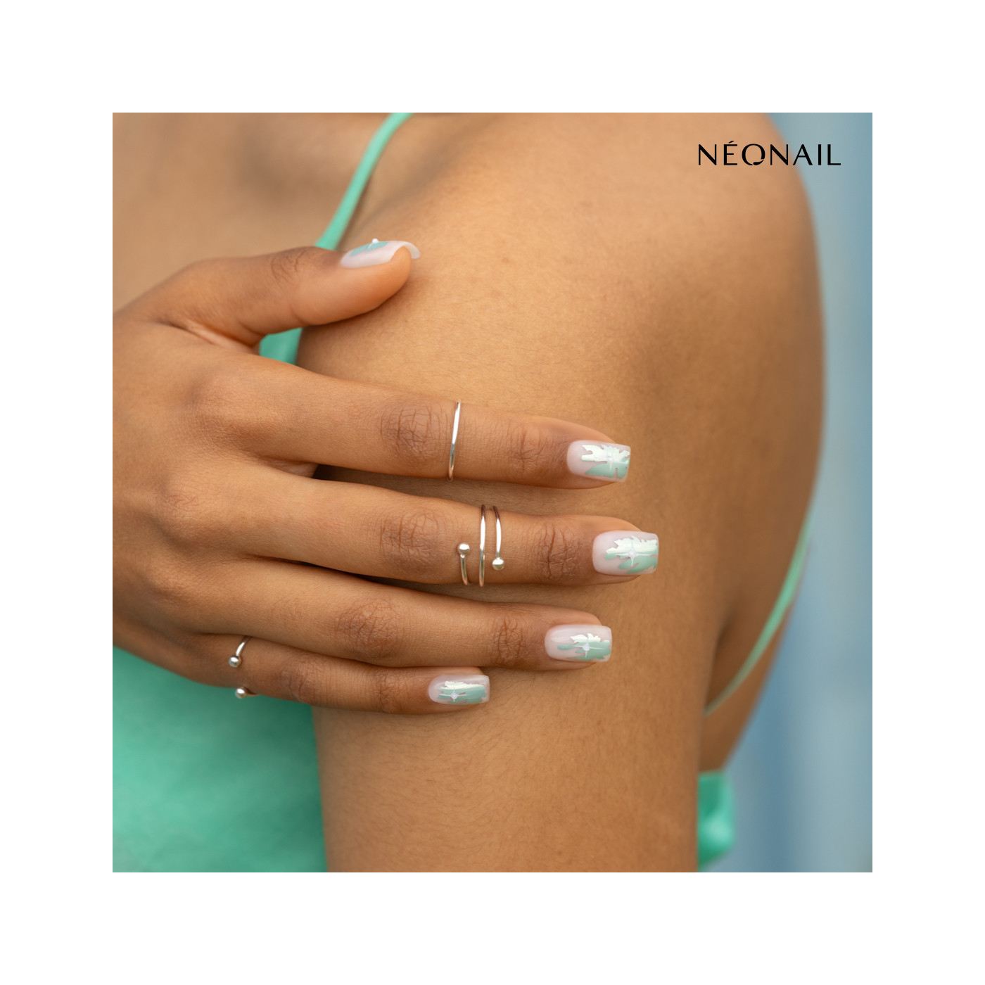 Papel de transferencia - 29 Pastel mint