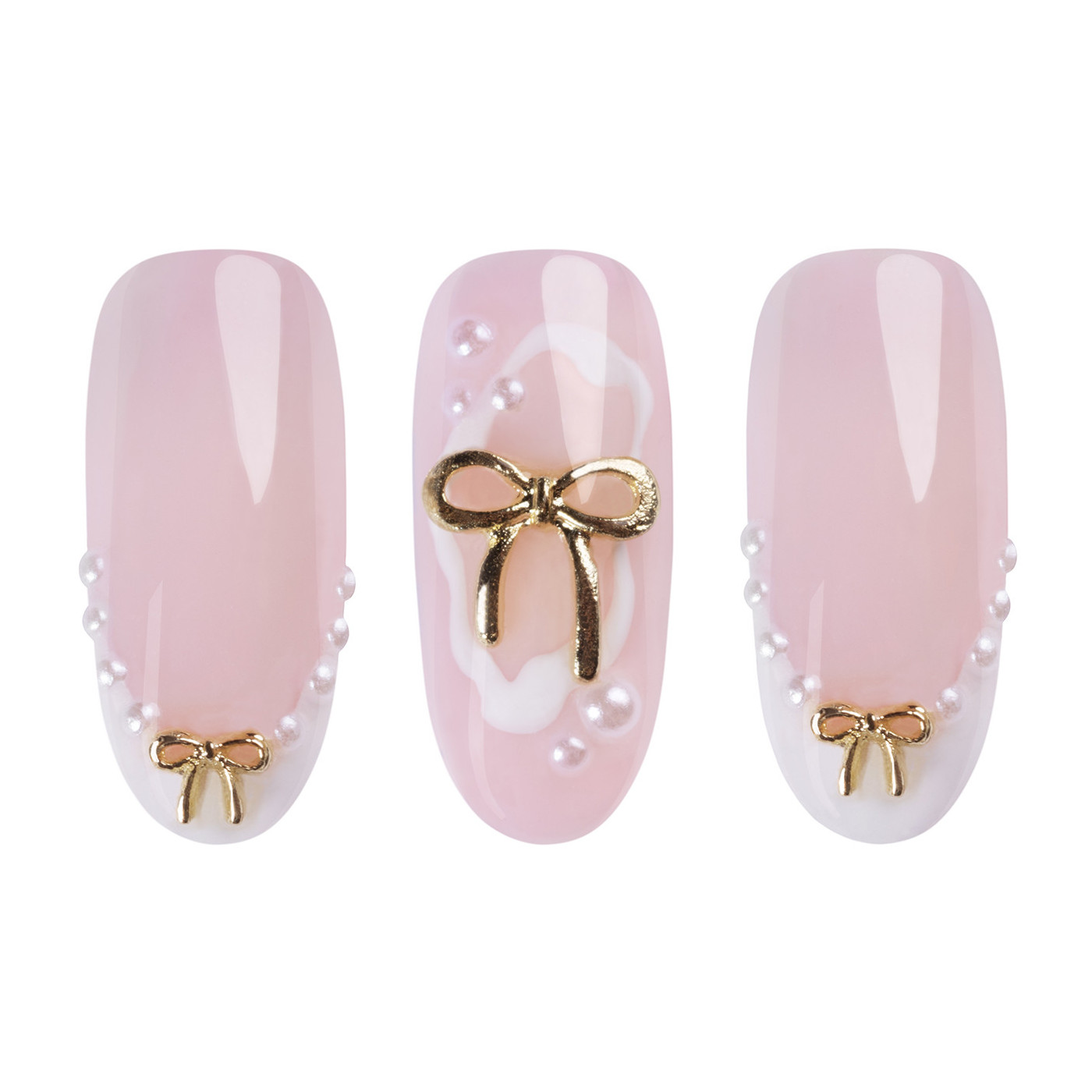 Decoraci&oacute;n 3D: Gold Bows