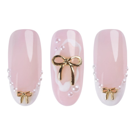 Decoraci&oacute;n 3D: Gold Bows