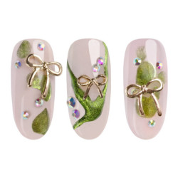 Decoraci&oacute;n 3D: Gold Bows