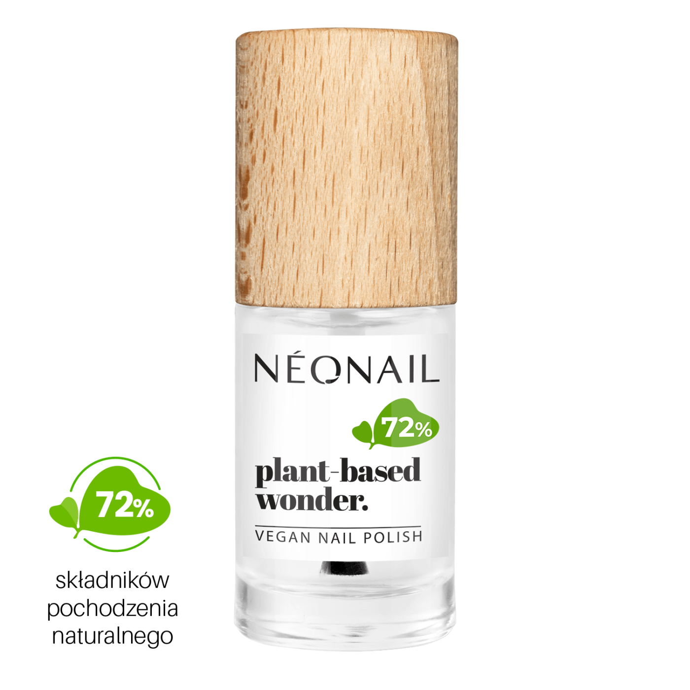 Esmalte Cl&aacute;sico Vegano Plant Based Wonder 7,2 ml - BASE/TOP