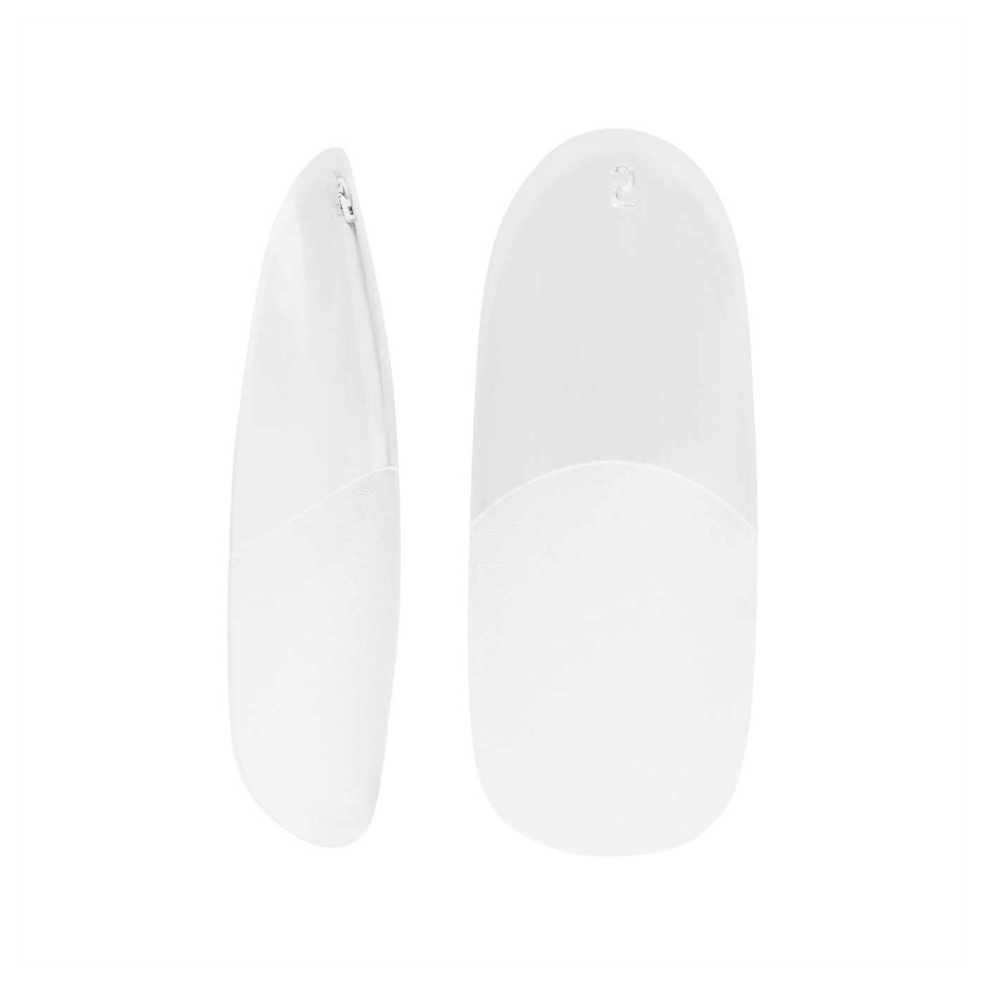 Tips Flexibles para alargar u&ntilde;as Invisible Flexi Tips 01 Clear Oval