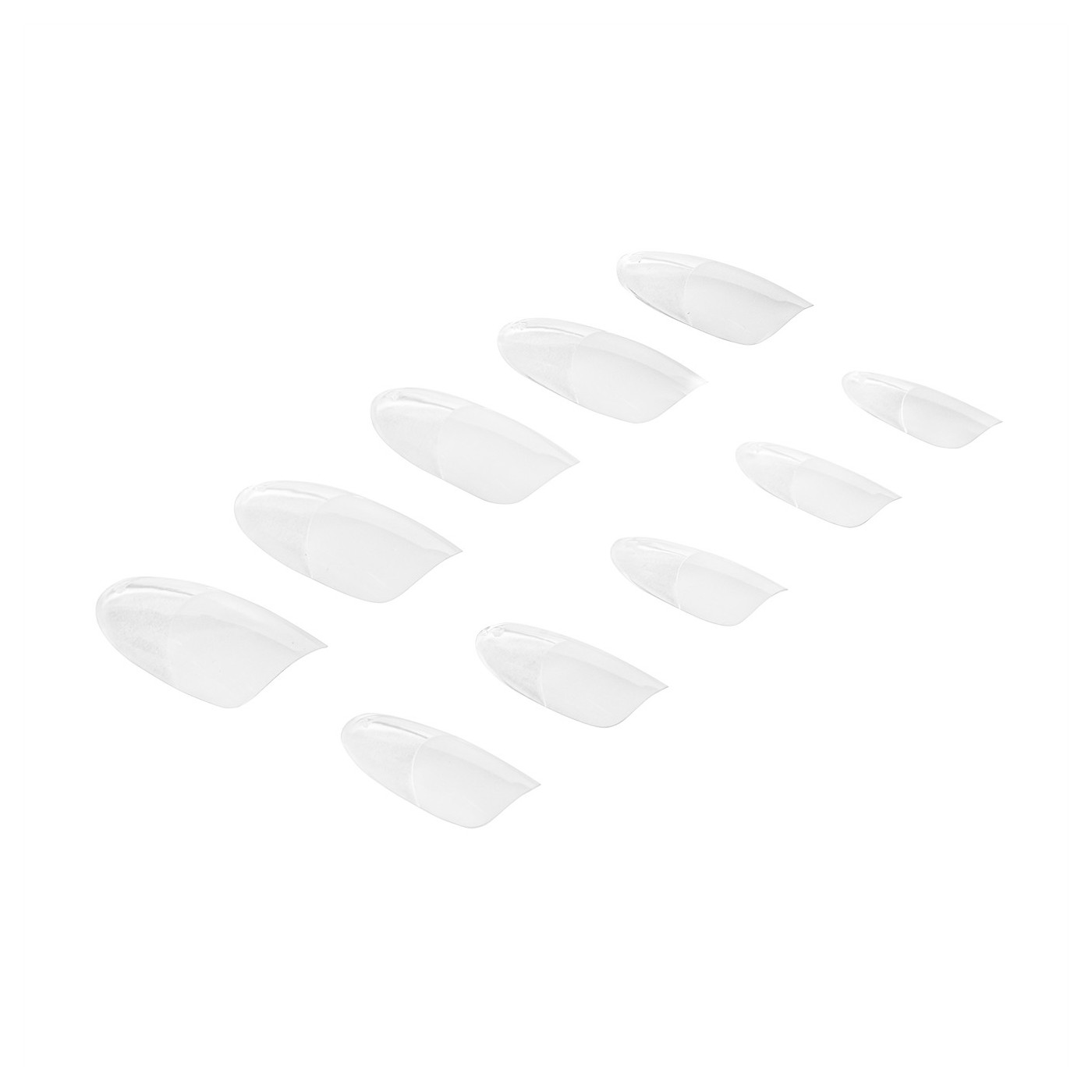 Tips Flexibles para alargar u&ntilde;as Invisible Flexi Tips 01 Clear Oval