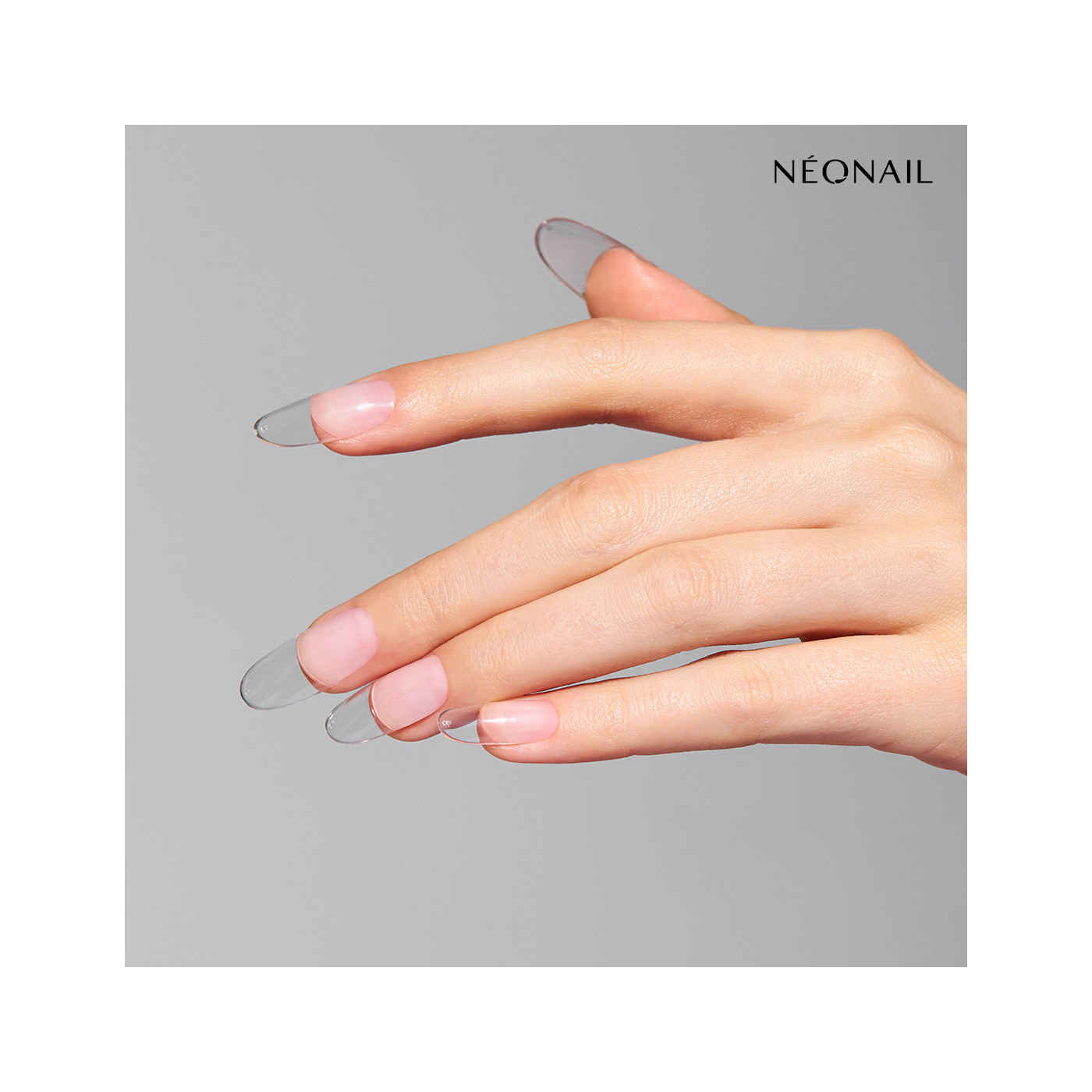 Tips Flexibles para alargar u&ntilde;as Invisible Flexi Tips 01 Clear Oval