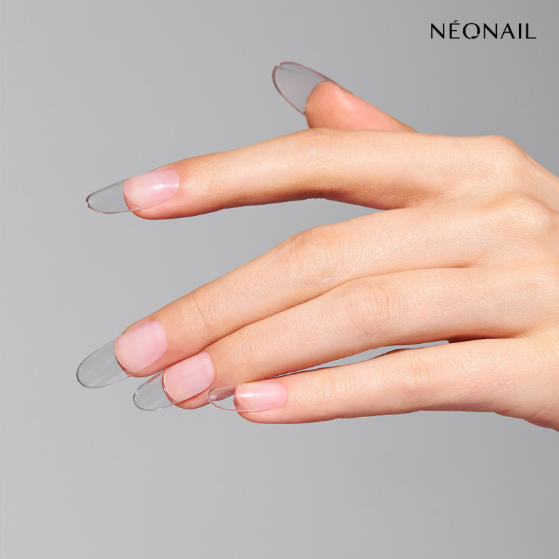 Tips Flexibles para alargar u&ntilde;as Invisible Flexi Tips 01 Clear Oval
