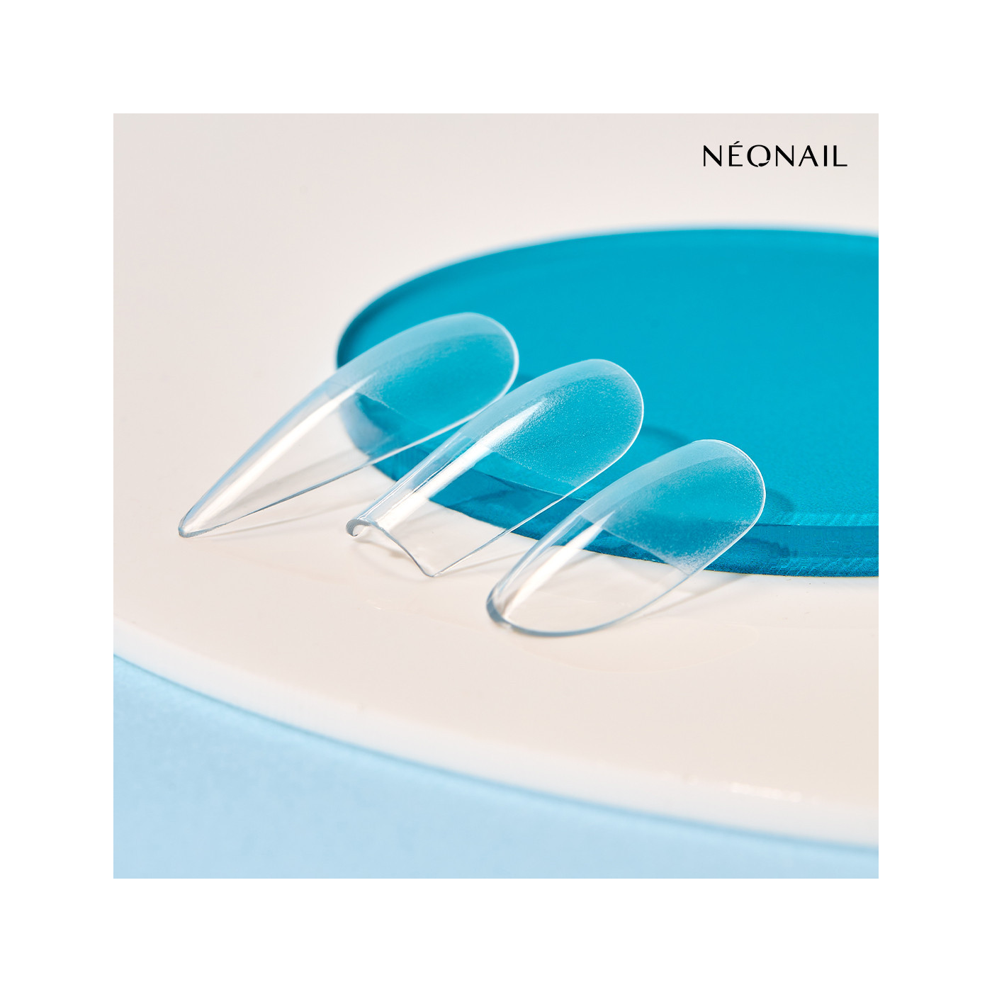 Tips Flexibles para alargar u&ntilde;as Invisible Flexi Tips 01 Clear Oval