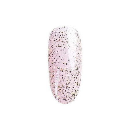 Esmalte semipermanente 7,2 ml - Top Glow Gold Flakes