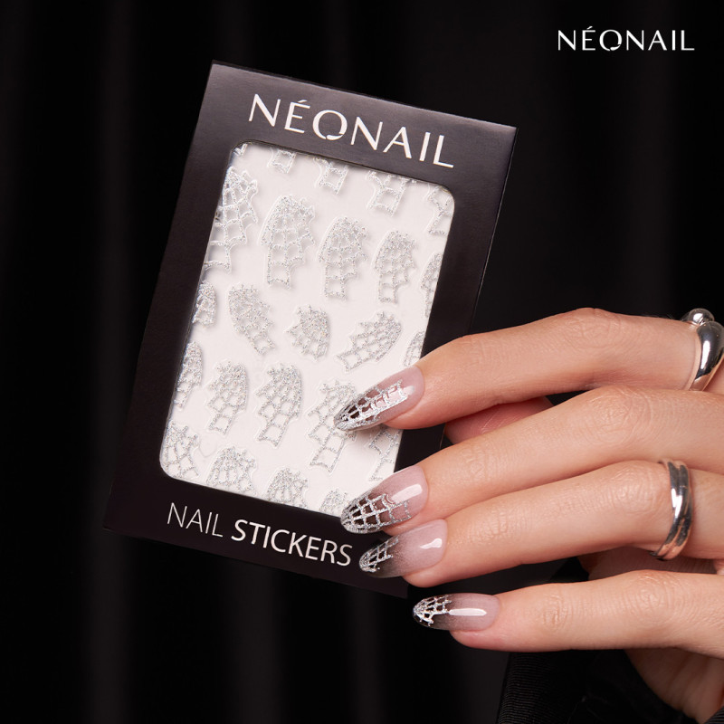 Pegatinas de u&ntilde;as 04: Spider Webs