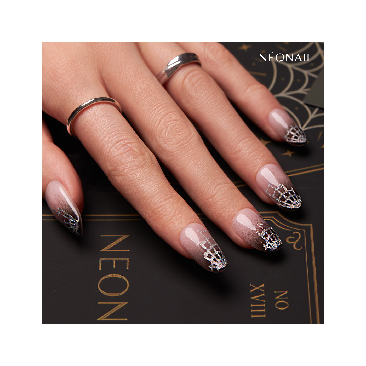 Pegatinas de u&ntilde;as 04: Spider Webs