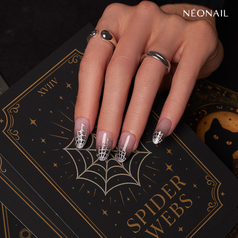 Pegatinas de u&ntilde;as 04: Spider Webs