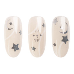 Pegatinas para u&ntilde;as 05: Astro Silver